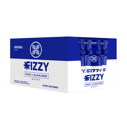 Fizzy Kava Original Flavor 150mg 12 Bottle Case
