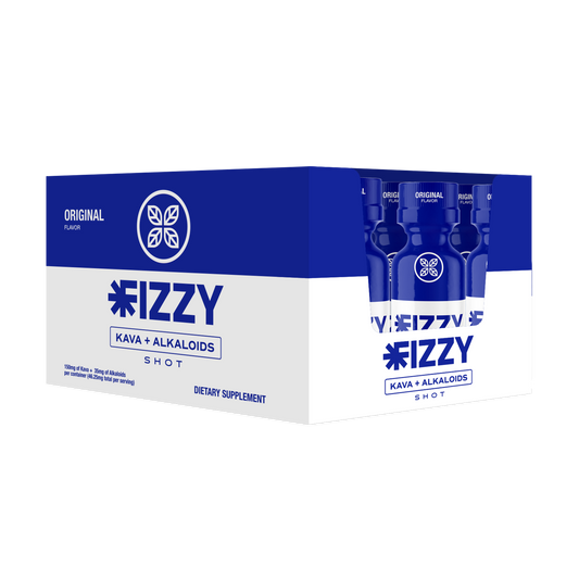 Fizzy Kava Original Flavor 150mg 12 Bottle Case