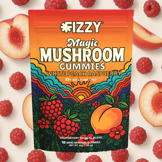 Mushrooms - White Peach Raspberry